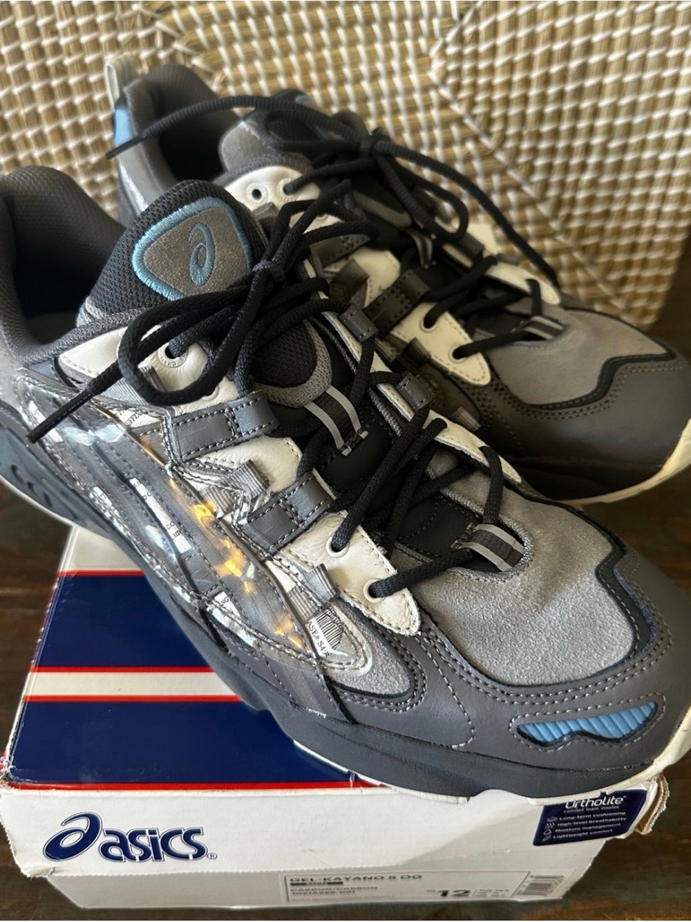 ASICS Gel-Kayano 5 OG Men’s Size 12 Carbon 1021A258-021 Sneakers